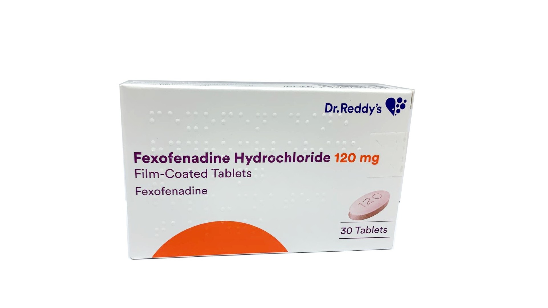 Picture of Fexofenadine 120mg (30 tablets) - EXPIRES 12/24