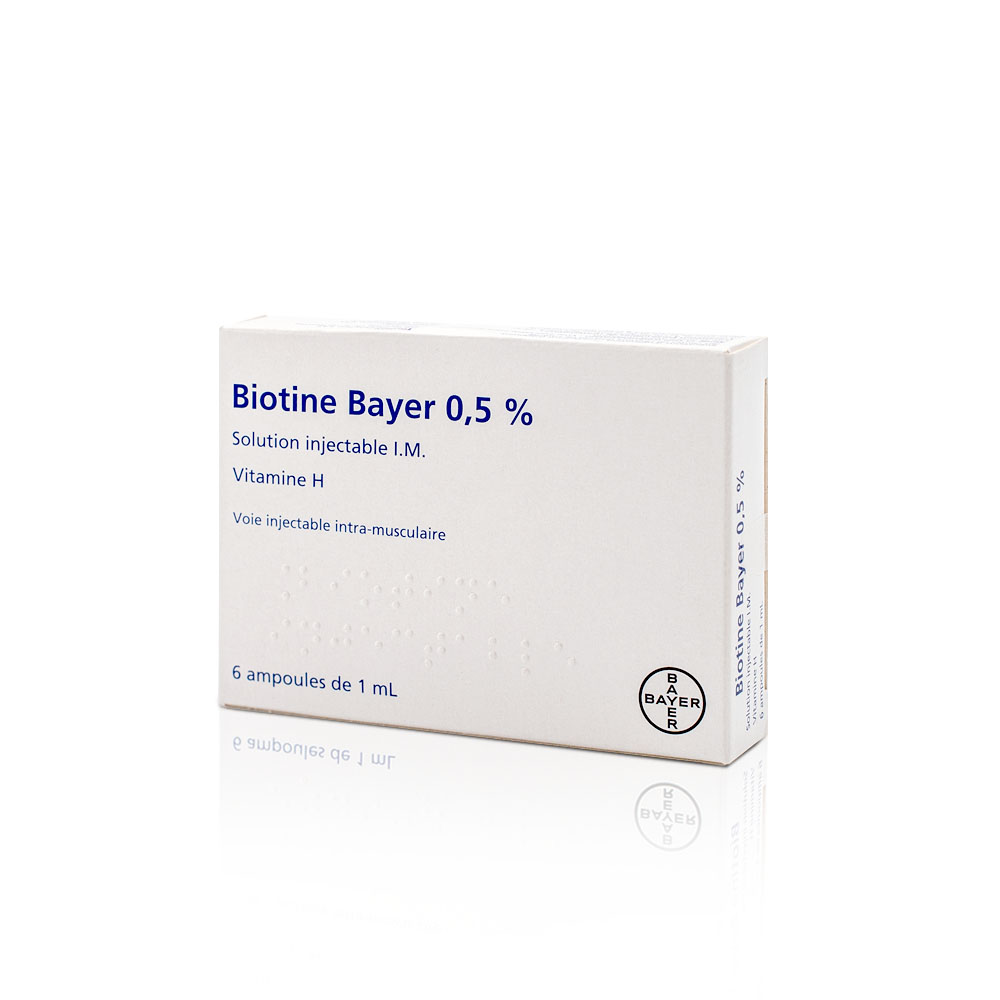 Picture of Biotin injection 5mg/ml - 1 ampoule