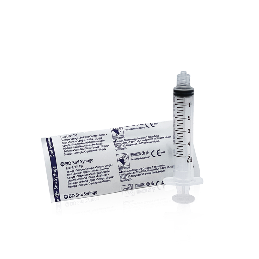Picture of BD Luer-Lock 5ml syringe (pack of 125)