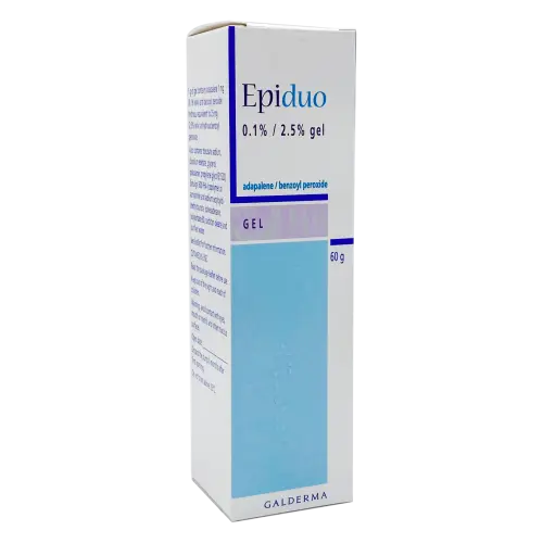 Picture of Epi Duo Gel 0.1% / 2.5% 60g